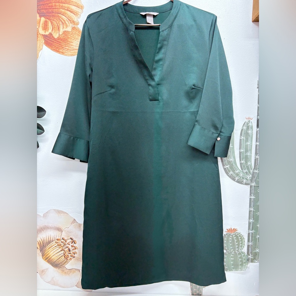 🧿SUPER SALE; PRICE FIRM🧿 
H&M Green Tunic Dress